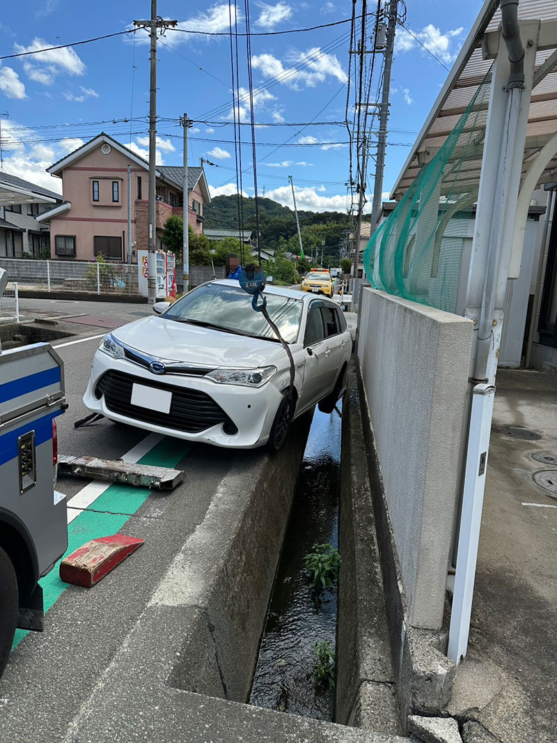 脱輪救出