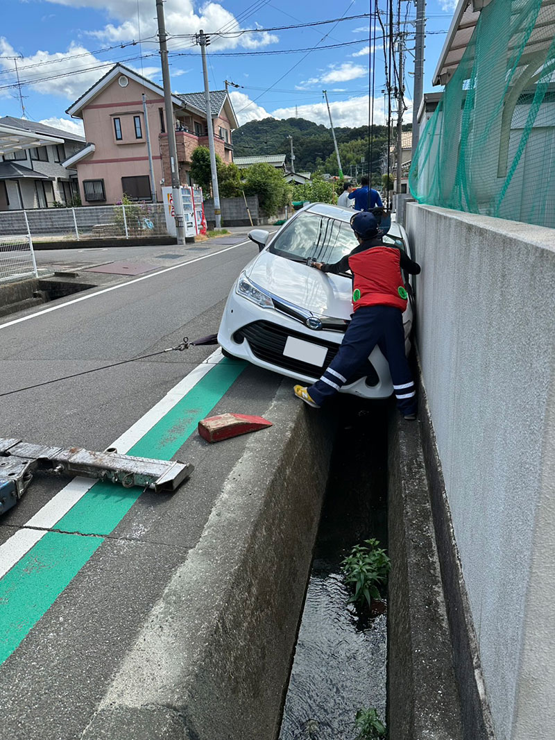 脱輪救出