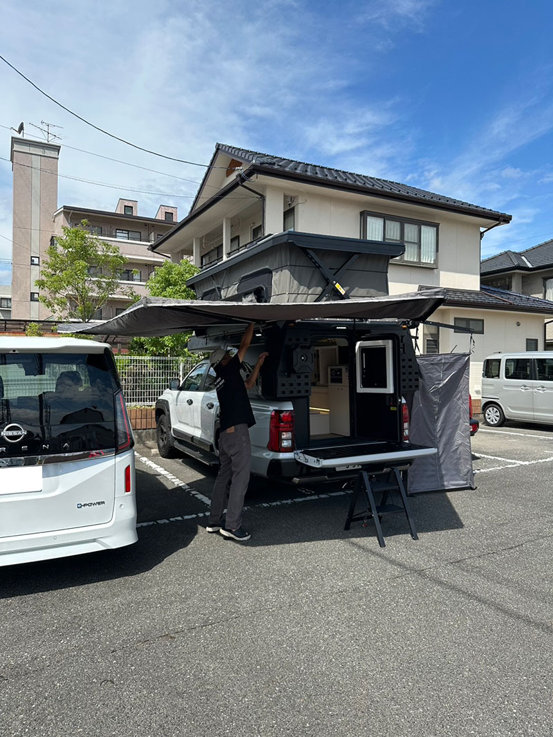トラックキャンパー